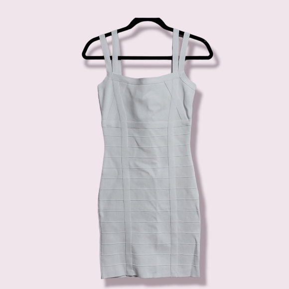 Guess White Kamilia Bandage Women's Dress. Size M - Picture 3 of 9